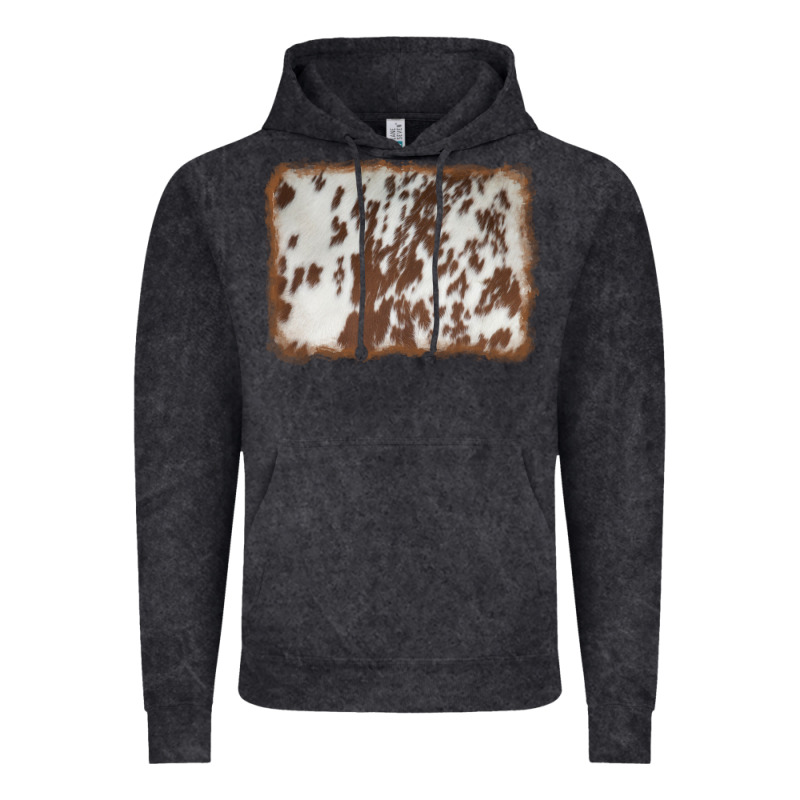 Cowhide Background Vintage Hoodie by AdoDesignShop | Teevron