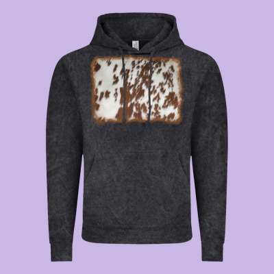 Cowhide Background Vintage Hoodie Designed By Adodesignshop