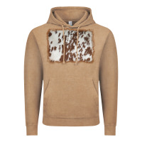 Vintage Coffee cowhide background Vintage Hoodie - AdoDesignShop