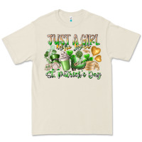 Bone Just a Girl who Loves Saint Patrick's Day Premium Tee - RacoonDesign