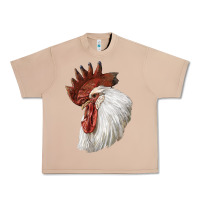 Burro Leghorn Rooster Head Urban Heavy Tee - LillyAllenDesigns
