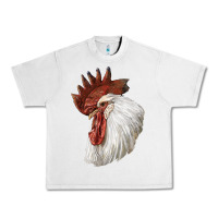 Lunar Rock Leghorn Rooster Head Urban Heavy Tee - LillyAllenDesigns