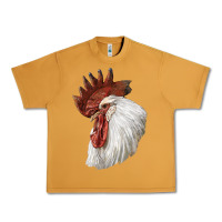 Peanut Butter Leghorn Rooster Head Urban Heavy Tee - LillyAllenDesigns