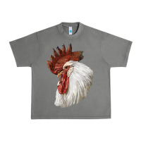 Tornado Leghorn Rooster Head Urban Heavy Tee - LillyAllenDesigns