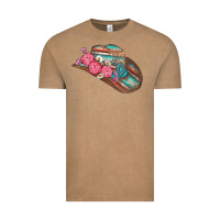 Vintage Coffee cowboy hat Vintage Tee - AdoDesignShop