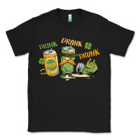 Black deink drank drunk st. patrick's day Classic Tee - MaliasSmallBusiness