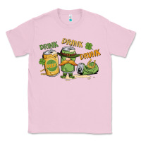 Bubblegum Pink deink drank drunk st. patrick's day Classic Tee - MaliasSmallBusiness