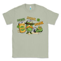 Matcha deink drank drunk st. patrick's day Classic Tee - MaliasSmallBusiness