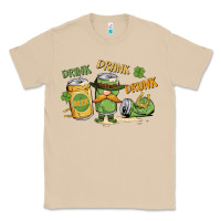 Mushroom deink drank drunk st. patrick's day Classic Tee - MaliasSmallBusiness