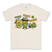 Natural deink drank drunk st. patrick's day Classic Tee - MaliasSmallBusiness