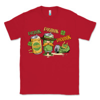 Red deink drank drunk st. patrick's day Classic Tee - MaliasSmallBusiness