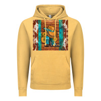Cowboy Boots Turquoise Aztec Cowhide Vintage Hoodie | Teevron
