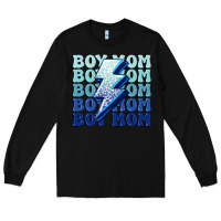 Black boy mom Long Sleeve Tee - MaliasSmallBusiness
