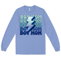 Colony Blue boy mom Long Sleeve Tee - MaliasSmallBusiness