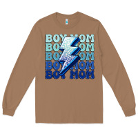 Toasted Coconut boy mom Long Sleeve Tee - MaliasSmallBusiness