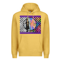 Antique Gold gothic girl horror family Premium Hoodie - TumblerDesignByShophia