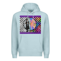 Blue Mist gothic girl horror family Premium Hoodie - TumblerDesignByShophia