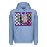 Colony Blue gothic girl horror family Premium Hoodie - TumblerDesignByShophia