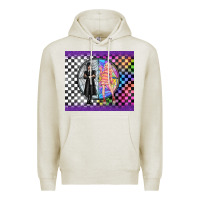 Oatmeal Heather gothic girl horror family Premium Hoodie - TumblerDesignByShophia