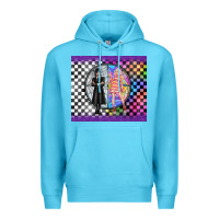 Ocean Blue gothic girl horror family Premium Hoodie - TumblerDesignByShophia