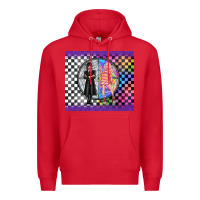 Gothic Girl Horror Family Premium Hoodie | Teevron