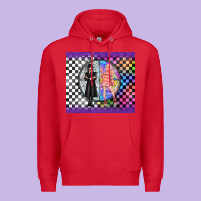 Gothic Girl Horror Family Premium Hoodie Designed By Tumblerdesignbyshophia