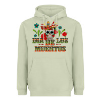 Matcha Dia De Los Muertos Heavyweight Hoodie - texasbilliewilder