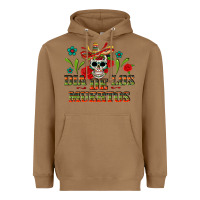 Toasted Coconut Dia De Los Muertos Heavyweight Hoodie - texasbilliewilder