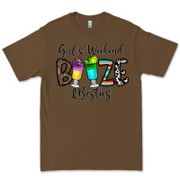 Cacao girl's weekend booze & besties Premium Tee - CowhideDigitalArt