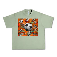 Oil Green soccer aztec glitter tumbler Urban Heavy Tee - Jasminsmagicworld
