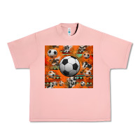 Salmon soccer aztec glitter tumbler Urban Heavy Tee - Jasminsmagicworld