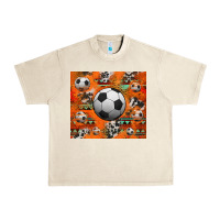 Sandshell soccer aztec glitter tumbler Urban Heavy Tee - Jasminsmagicworld