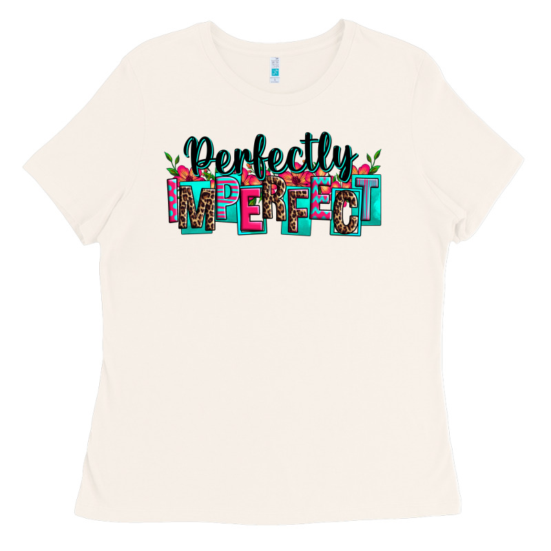 Perfectly Imperfect Ladies Tee by Zillion Design Studio | Teevron