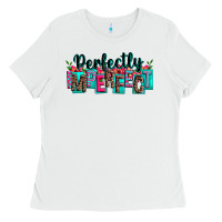 White perfectly imperfect Ladies Tee - Zillion Design Studio
