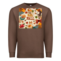 Chestnut Hello Fall Premium Sweatshirt - texasbilliewilder