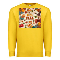 Lemon Hello Fall Premium Sweatshirt - texasbilliewilder