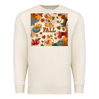 Sandshell Hello Fall Premium Sweatshirt - texasbilliewilder