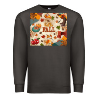 Smoke Hello Fall Premium Sweatshirt - texasbilliewilder