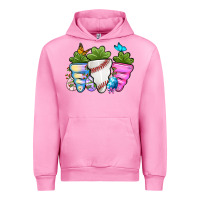 Fuchsia Pink Easter Day Baseball Easter sports carrots Urban Hoodie - OliviaCreatesArt
