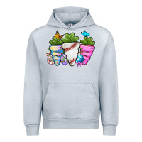 Heather Grey Easter Day Baseball Easter sports carrots Urban Hoodie - OliviaCreatesArt