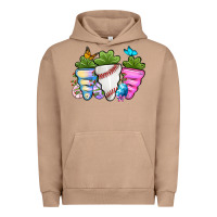 Pigment Burro Easter Day Baseball Easter sports carrots Urban Hoodie - OliviaCreatesArt
