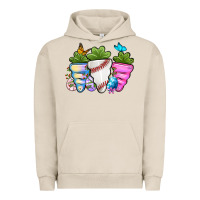 Pigment French Oak Easter Day Baseball Easter sports carrots Urban Hoodie - OliviaCreatesArt