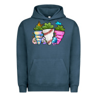 Pigment Midnight Navy Easter Day Baseball Easter sports carrots Urban Hoodie - OliviaCreatesArt