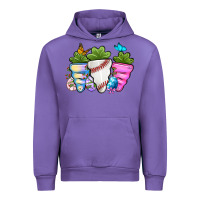 Tulip Easter Day Baseball Easter sports carrots Urban Hoodie - OliviaCreatesArt