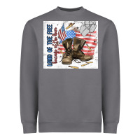 Storm land of the free Heavyweight Sweatshirt - MaliasSmallBusiness