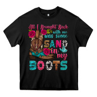 Black all i brought back with me was some sand in my boots Heavy Core Tee - HRA Design Shop