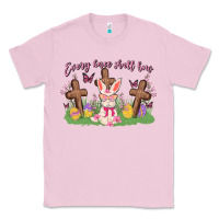 Bubblegum Pink every knee shall bow Classic Tee - MaliasSmallBusiness