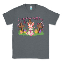 Charcoal Heather every knee shall bow Classic Tee - MaliasSmallBusiness