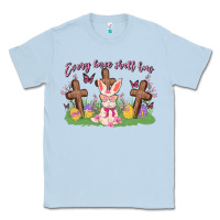 Dusty Blue every knee shall bow Classic Tee - MaliasSmallBusiness