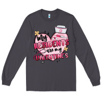 Smoke my residents are my valentines Long Sleeve Tee - MaliasSmallBusiness